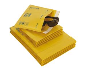 Busta imbottita Sacboll - formato H - 29 x 42 cm - carta - avana - conf. 10 pezzi - Blasetti - 0715 - 8007758007154 - DMwebShop - 1