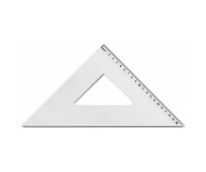 Squadra linea Profil alluminio 45 gradi 30 cm - 11551 - 1