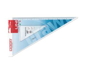 Squadra Uni 60 gradi 35 cm - 10038 - 1
