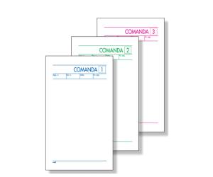 Blocco comande - 25 fogli - 3 copie autoricalcanti - 10 x 17 cm - conf. 10 pezzi - BM - 0100198 - 8008234001987 - DMwebShop - 1