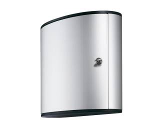 Cassetta portachiavi da parete Key Box 30,2x11-8x28 cm 18 posti grigio - 10438 - 1