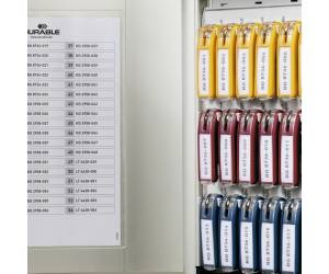 Cassetta portachiavi da parete Key Box 30,2x11-8x28 cm 18 posti grigio - 10438 - 2