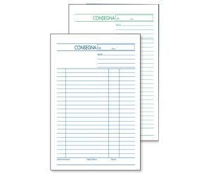 Blocco buoni di consegna - 50 fogli x 2 copie autoricalcanti - 150 x 225 mm - conf. 5 pezzi - BM - 0100069 - 8008234000690 - DMwebShop - 1