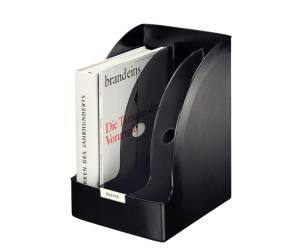 Portariviste Plus Jumbo 24 x 31 x 21 cm nero - 11603 - 2