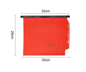 Cartella sospesa Joker - armadio - interasse 33 cm - fondo U 3 cm - 32,6 x 28 cm - rosso - conf. 25 pezzi - Bertesi - 414F Link 3-A4 - 8058983262009 - DMwebShop - 1