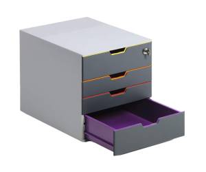Cassettiera Varicolor Safe 28 x 29,2 x 35,6 cm 4 cassetti - 11903 - 2