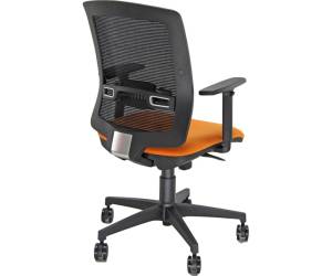 Poltrona semidirezionale Molly MLA con braccioli regolabili rosso - 10046 - 1