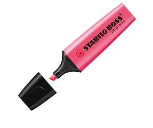 Evidenziatore Boss Original - punta a scalpello - tratto 2 - 5 mm - colori assortiti - cilindro 6 pezzi - Stabilo - 7006 - 4006381214575 - DMwebShop - 5