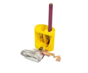 Temperamatite - a 2 fori - colori assortiti - expo 18 pezzi - Colorosa - 360280 - 8004428049407 - DMwebShop - 1