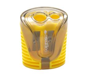 Temperamatite - a 2 fori - colori assortiti - expo 18 pezzi - Colorosa - 360280 - 8004428049407 - DMwebShop - 2