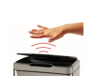 Pattumiera Alfred con sensore apri e chiudi 30 lt - 12226 - 1