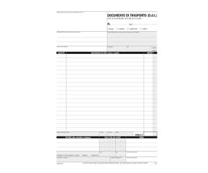 Blocco DDT - 33-33-33 copie autoricalcanti - 29,7 x 21,5 cm - Data Ufficio - DU1687CD330 - 8008842585428 - DMwebShop - 1