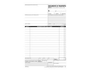 Blocco DDT - 50-50 copie autoricalcanti - 21,5 x 14,8 cm - Data Ufficio - DU1607CD200 - 8008842585312 - DMwebShop - 1