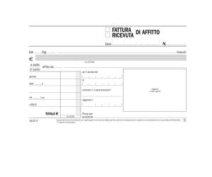 Blocco ricevute - fatture di affitto - 50-50 copie autoricalcanti - 16,8 x 10 cm - conf. 5 pezzi - Data Ufficio - DU1612C0000 - 90876A - DMwebShop - 1