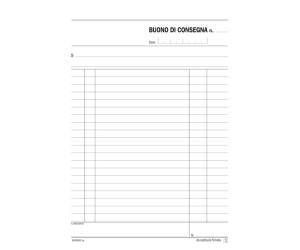 Blocco buoni di consegna - 33-33-33 copie autoricalcanti - 21,5 x 14,8 cm - conf. 10 pezzi - Data Ufficio - DU164583300 - 8008842585374 - DMwebShop - 1