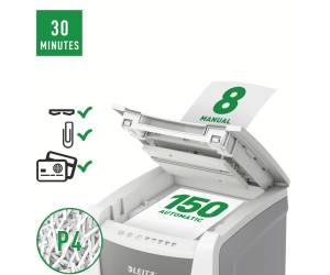 Distruggidocumenti Autofeed 150 P4 IQ a frammenti - 11805 - 3