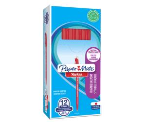 Penna a sfera con cappuccio Replay cancellabile punta 1 mm rosso - 10469 - 1