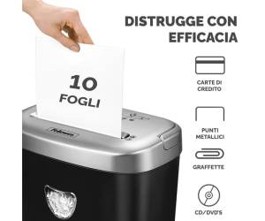 Distruggidocumenti 53C - a frammenti - Fellowes - 4653101 - 43859646906 - DMwebShop - 2