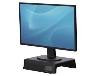 Supporto monitor Breyta - pieghevole - 8,2 x 35,4 x 30,4 cm - nero - Fellowes - 100016560 - 43859794911 - DMwebShop - 7