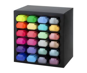 Evidenziatore Textliner 46 punta a scalpello tratto 1,3,5 mm deskset 24 pezzi - 13876 - 1