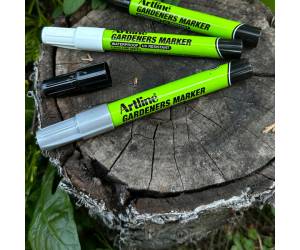 Marcatore permanente per giardinaggio punta tonda 2,3 mm argento - 14167 - 3