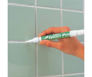 Marcatore permanente per fughe Grout Pen - punta a scalpello - tratto 2-4 mm - bianco - Artline - A 419 - 5037538024210 - DMwebShop - 1
