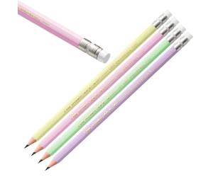 Matita Evolution Pastel gradazione HB con gommino colori assortiti - 14629 - 1