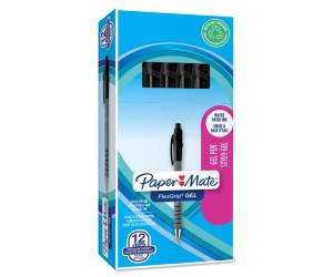 Penna a sfera a scatto Flexgrip Gel punta 0,7 mm nero - 14327 - 1