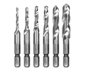 Punte per metallo autofilettanti HSS misure assortite - 12752 - 1