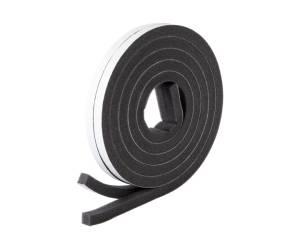 Guarnizione adesiva per isolamento garage - 17 mm x 6,5 mt - resina - antracite - Geko - 1100/51 - 8014846176500 - DMwebShop - 1