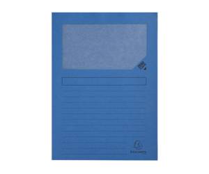 Cartellina a L Forever - con finestra - 130g - 22 x 31 cm - colori assortiti - scatola 10 pezzi - conf. 10 pezzi - Exacompta - 50200E - 3130630502005 - DMwebShop - 10