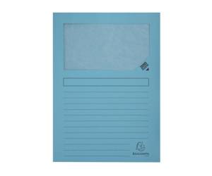 Cartellina a L Forever - con finestra - 130g - 22 x 31 cm - colori assortiti - scatola 10 pezzi - conf. 10 pezzi - Exacompta - 50200E - 3130630502005 - DMwebShop - 11