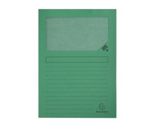 Cartellina a L Forever - con finestra - 130g - 22 x 31 cm - colori assortiti - scatola 10 pezzi - conf. 10 pezzi - Exacompta - 50200E - 3130630502005 - DMwebShop - 3