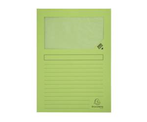 Cartellina a L Forever - con finestra - 130g - 22 x 31 cm - colori assortiti - scatola 10 pezzi - conf. 10 pezzi - Exacompta - 50200E - 3130630502005 - DMwebShop - 4