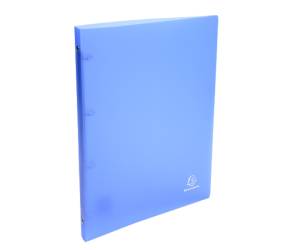 Raccoglitore foderato - PPL - 4 anelli tondi 15 mm dorso 2 cm - f.to utile 22 x 30 cm - colori assortiti - conf. 20 pezzi - Exacompta 51169E - 3130630511694 - DMwebShop - 4