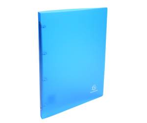 Raccoglitore foderato - PPL - 4 anelli tondi 15 mm dorso 2 cm - f.to utile 22 x 30 cm - colori assortiti - conf. 20 pezzi - Exacompta 51169E - 3130630511694 - DMwebShop - 5