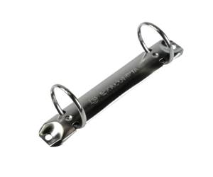 Raccoglitore foderato PPL 2 anelli tondi 30 mm dorso 4 cm 22 x 30 cm blu scuro - 13865 - 1