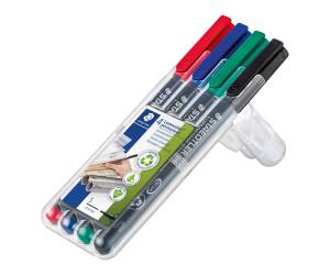 Pennarello Astucci Lumocolor Permanent 313 punta 0,4 mm colori assortiti - 15492 - 1