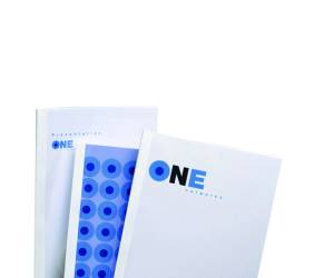 Cartelline termiche Business Line 3 mm leather bianco scatola 100 pezzi - 15247 - 1