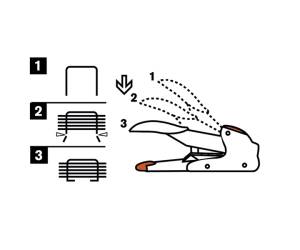 Cucitrice da tavolo DUAX Heavy Duty max 170 fogli grigio - 12550 - 1