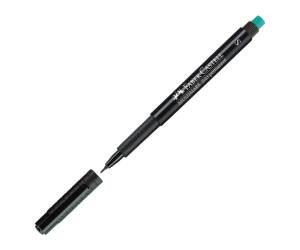 Pennarello Multimark universale con gomma astuccio 4 colori Faber Castell - 15494 - 1