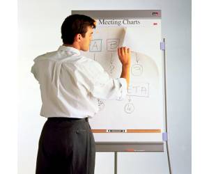 Blocco da parete Super Sticky 559RP 63,5 x 77,5 cm carta riciclata bianco 30 fogli - 13520 - 2