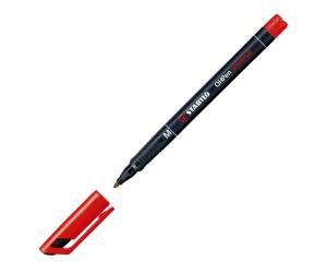 Pennarelli OHPen 843 universal permanente punta media 1 mm astuccio 4 colori - 15480 - 2