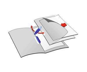 Cartelline con clip Swingclip - PPL - 22 x 31 cm - clip colorata - trasparente - conf. 5 pezzi - Durable - 2284-00 - 4005546209364 - DMwebShop - 2