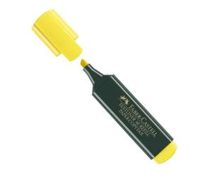 Evidenziatore Textliner 48 - punta a scalpello - tratto 1 - 3 - 5 mm - astuccio 8 colori - Faber Castell - 154862 - 4005402548637 - DMwebShop - 1