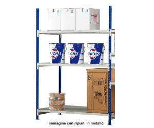 Scaffale Rang Eco 300 modulo aggiunta 3 ripiani portata ripiano 300 kg - 13113 - 1