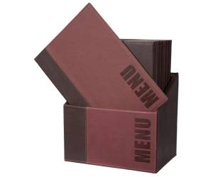 Menu Box Trendy - 20 Portamenu' - bordeaux - Securit - MC-BOX-TRA4-WR - 8717624245176 - DMwebShop - 1