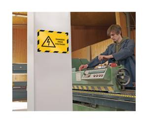 Cornice Duraframe Security adesiva pannello magnetico A4,21 x 29,7 cm - 13665 - 5