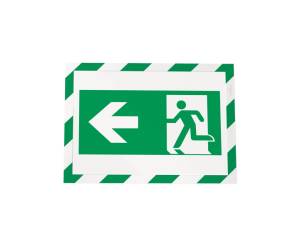 Cornice Duraframe Security adesiva pannello magnetico A4,21 x 29,7 cm verde bianco - 13666 - 3