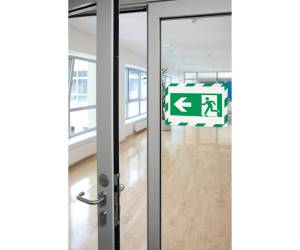 Cornice Duraframe Security adesiva pannello magnetico A4,21 x 29,7 cm verde bianco - 13666 - 6